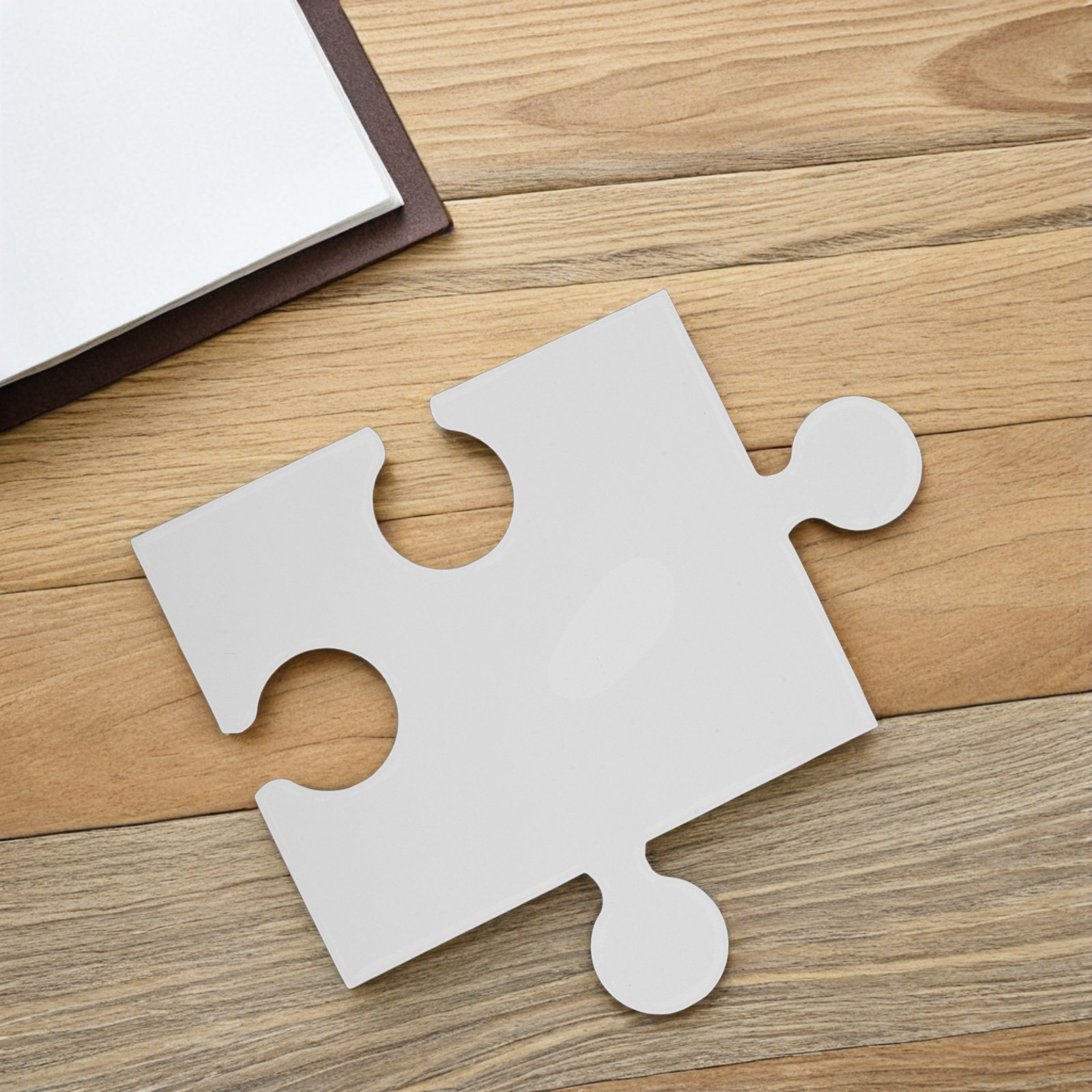 60Pcs Large White Blank Puzzle - Puzzle Blank White review and price