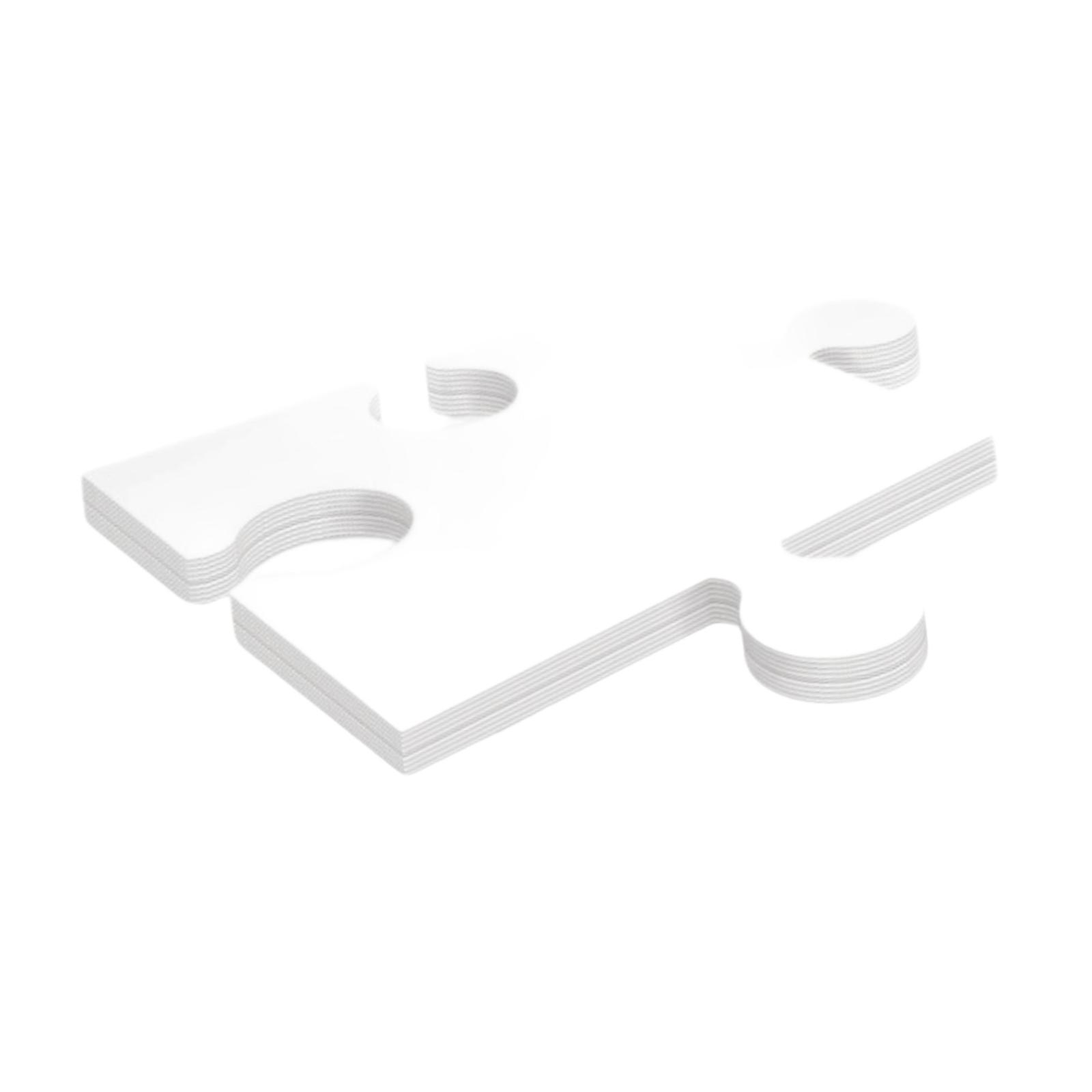 24x White Cardboard Blank Jigs - Puzzle Blank White review and price