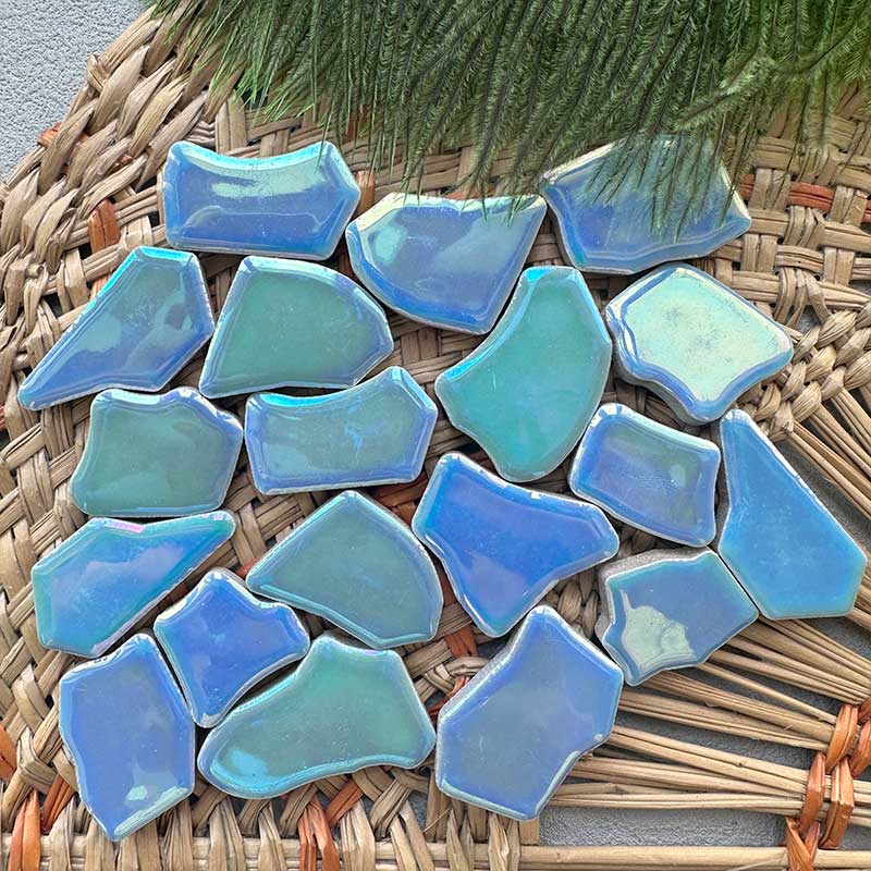 100g irregular Ceramic Mosaic  - Ceramic Tile Blank review and price