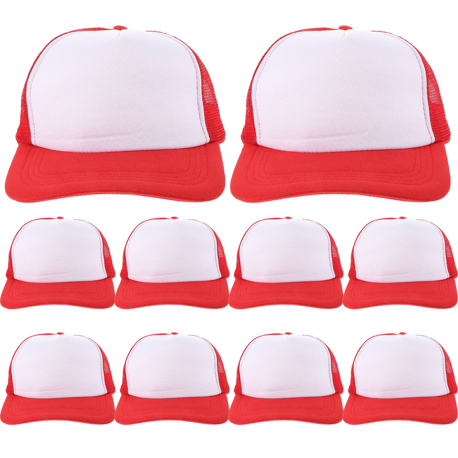 10Pcs Blank Mesh Baseball Hat  - Hat Sublimation Blank review and price