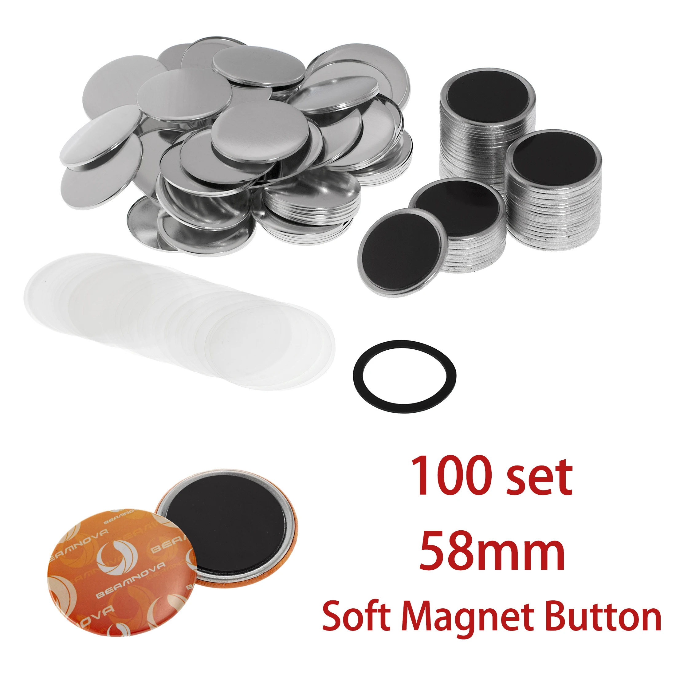 100set 58mm Blank Pin Button B - Button Badge Blank review and price